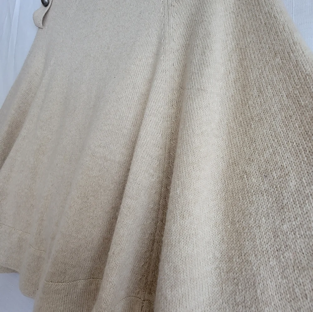 WOOL Blend Boho Festival Poncho - Picture 11 of 16